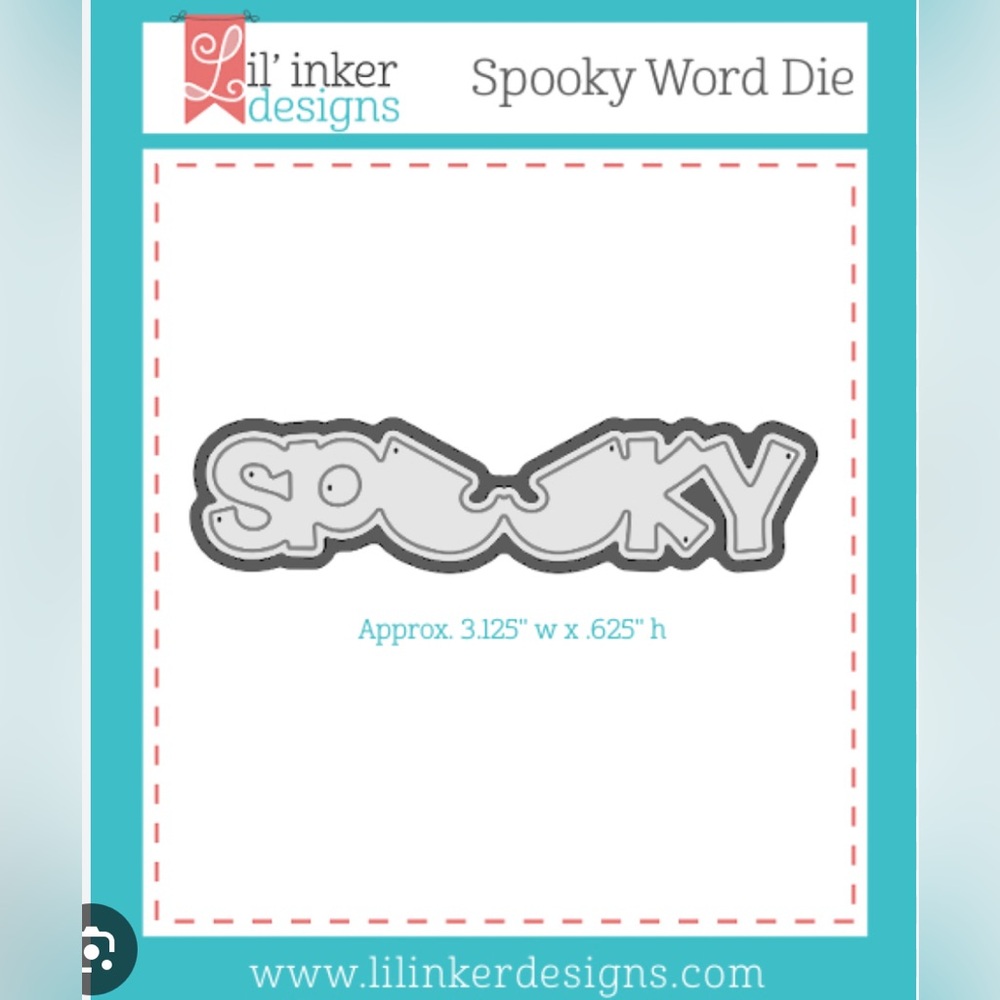 Lil’ Inker Designs Spooky Word Die